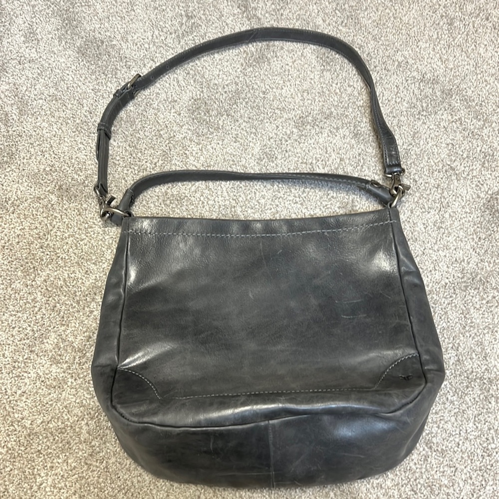 EUC!! Frye Melissa Hobo Shoulder Bag in Carbon